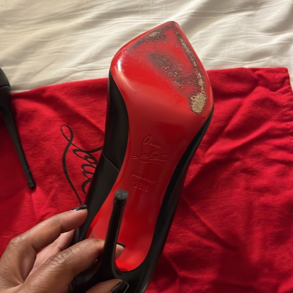 Authentic Christian Louboutin Heel black size 38 1/2 - Picture 5 of 6